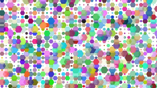 Hexagon Colorful Backgraund Wallpaper Fabric —  Fotos de Stock