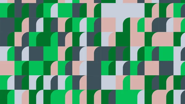 Green Grey Geometric Pattern Seamless Wallpaper Fabric Tile Tablecloth — Foto de Stock
