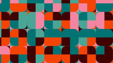 colorful geometric pattern, seamless wallpaper