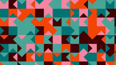 colorful geometric pattern, seamless wallpaper