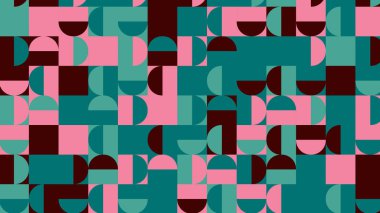 colorful geometric pattern, seamless wallpaper