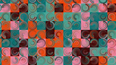 colorful geometric pattern, seamless wallpaper