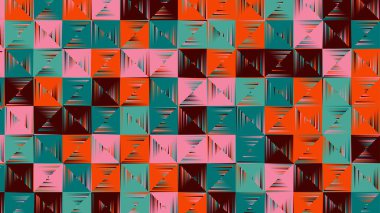 colorful geometric pattern, seamless wallpaper