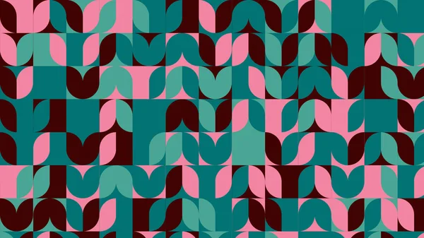 Colorful Geometric Pattern Seamless Wallpaper — Foto Stock