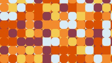 yellow and orange geometric pattern, seamless wallpaper for tile, banner, tableclothe