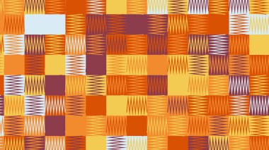 yellow and orange geometric pattern, seamless wallpaper for tile, banner, tableclothe