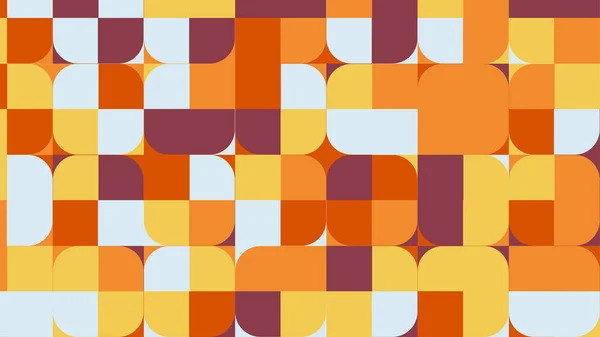 yellow and orange geometric pattern, seamless wallpaper for tile, banner, tableclothe