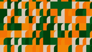 green, yellow geometric pattern, seamless wallpaper for fabric, tile, tablecloth