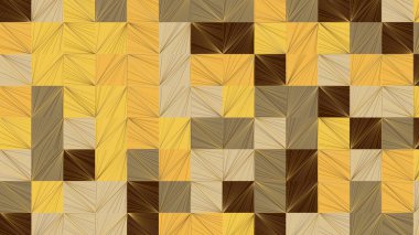 yellow, beige and brown geometric pattern, seamless wallpaper for tile, banner, tableclothe