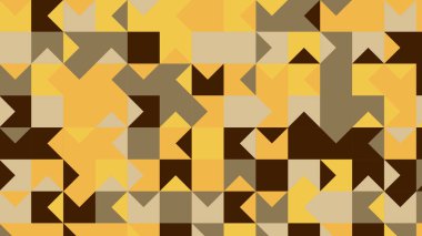 yellow, beige and brown geometric pattern, seamless wallpaper for tile, banner, tableclothe