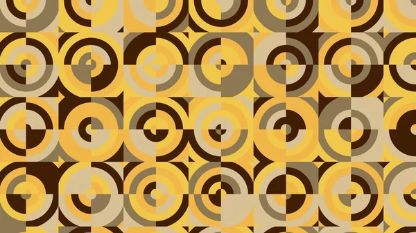 yellow, beige and brown geometric pattern, seamless wallpaper for tile, banner, tableclothe