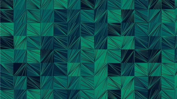 Niebieski Zielony Wzór Geometryczny Tapeta Tkaniny — Zdjęcie stockowe