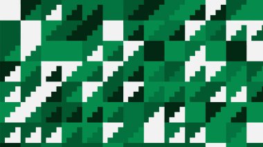 green, grey and black geometric pattern, seamless wallpaper for fabric, tile, tablecloth