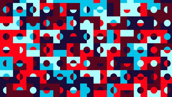 Colorful Geometric Pattern Seamless Wallpaper — 图库照片