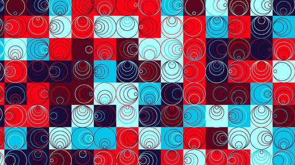 Colorful Geometric Pattern Seamless Wallpaper — Stockfoto