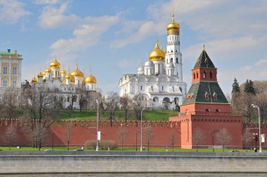 ünlü duyuru Katedrali Moskova kremlin, Rusya göster.