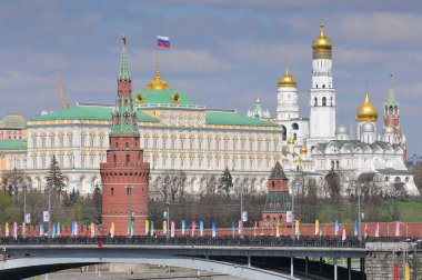 Rusya, Moskova, duyuru Katedrali, Moskova, kremlin