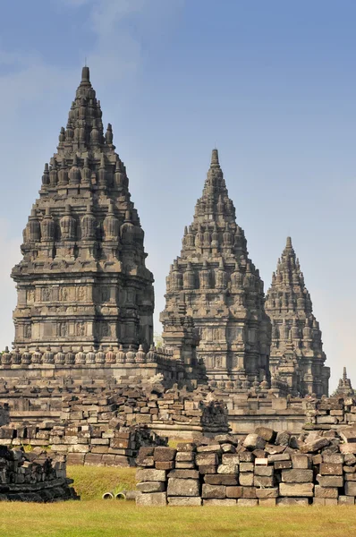 Hinduistischer Tempel Prambanan. Indonesien, Java, Yogyakarta — Stockfoto