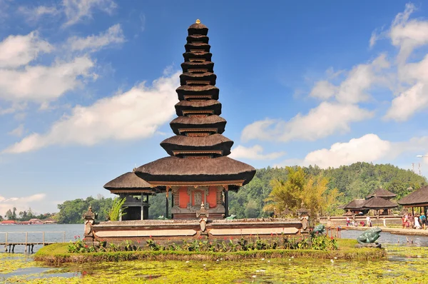 Ulun Danu tempio Lago Beratan a Bali Indonesia — Foto Stock