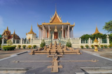 Kraliyet Sarayı'cambodias başkenti phnom penh WAT angkor modeli