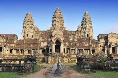 angkor wat tapınağı, siem hasadı, Kamboçya.