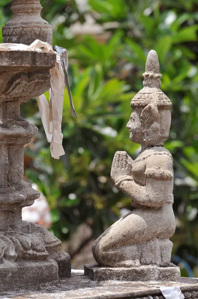 Small White Buddha Statues, Phnom Penh, Cambodia — Stock Photo, Image