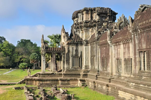 Porta da frente de Angkor Wat Temple, Camboja — Fotografia de Stock