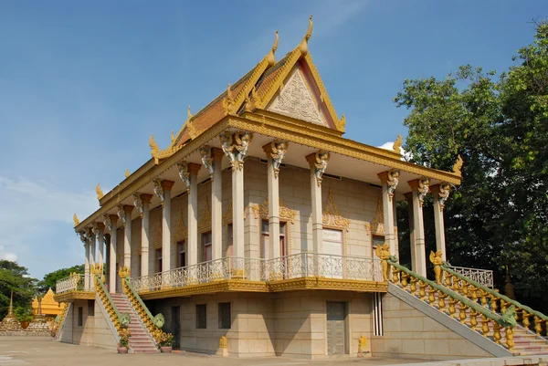 Wat (templom), phnom penh. Kambodzsa — Stock Fotó