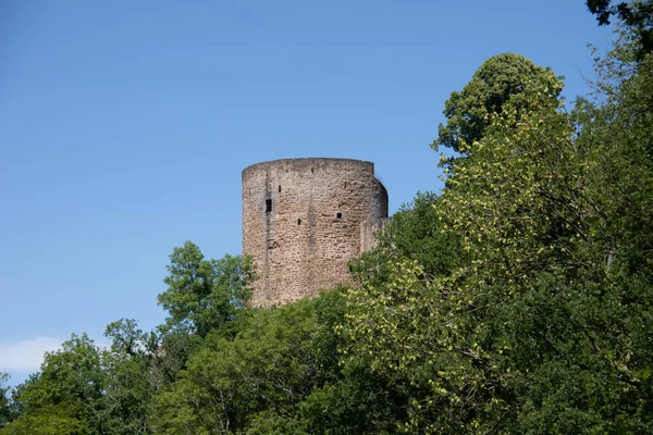 Fortress Ruins Blankenberg Germany — Stock Photo, Image