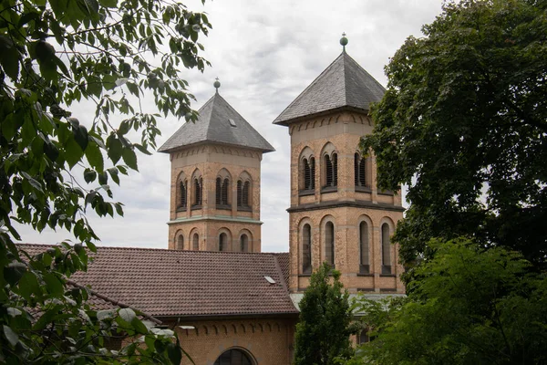 Stary Wielki Kościół Mieście Wuppertal — Zdjęcie stockowe
