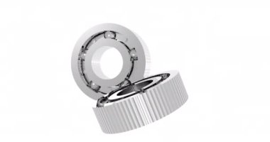 Paslanmaz çelikten parlak bir giysi.