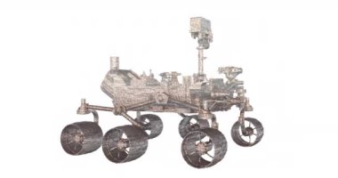 Mars gezgini kızıl gezegende