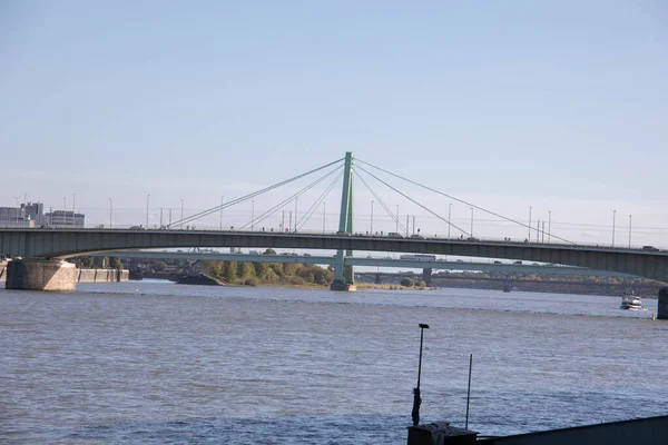 Puente Acero Del Rin Colonia — Foto de Stock