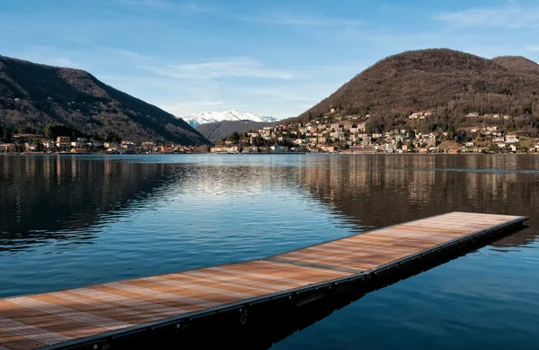 Lake Lugano — Stok fotoğraf