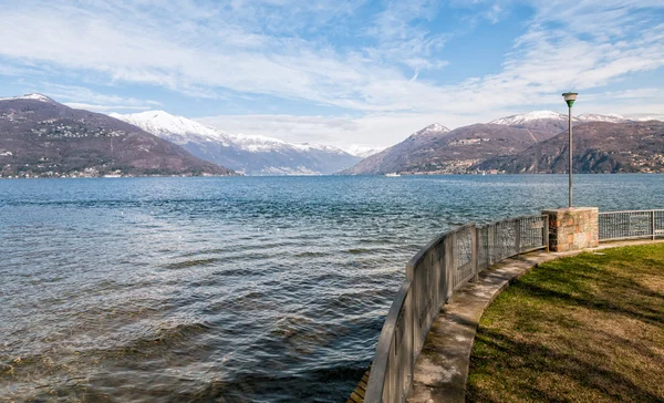 Lago Maggiore de Germignaga — Fotografia de Stock