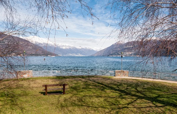 Lake maggiore Cagliari den — Stok fotoğraf