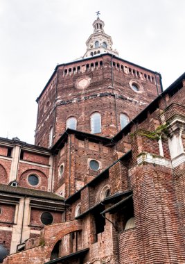 The Cathedral of Pavia, Italy clipart