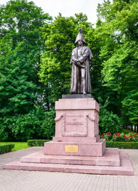 anıt barclay de tolly, riga, Letonya