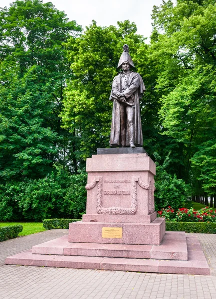 Пам'ятник Барклай de tolly, Рига, Латвія — стокове фото