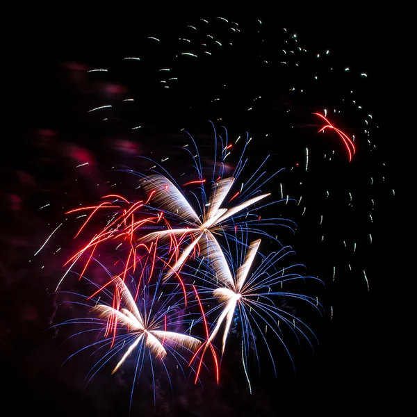 Multiple fireworks — Stock Photo, Image
