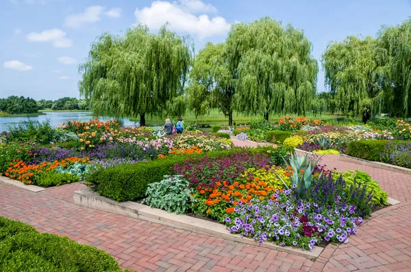 Chicago Botanic Garden — Zdjęcie stockowe