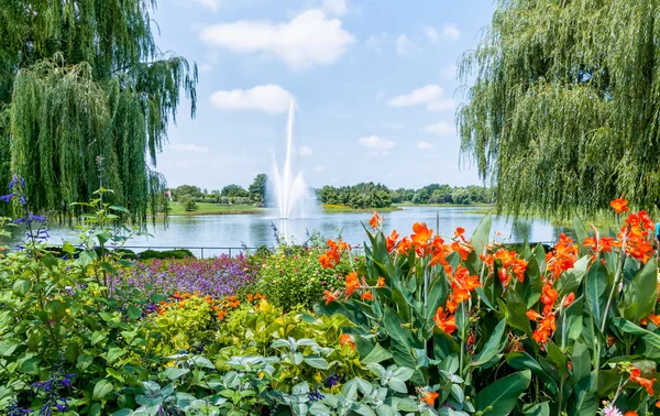 Jardim Botânico de Chicago Fotografia De Stock