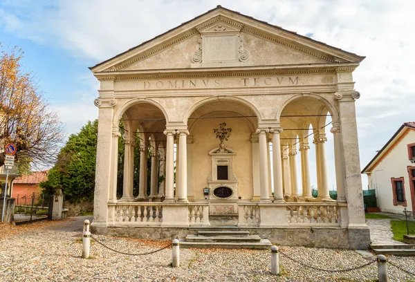 Kaplica Różańcowa Świętej Górze Varese Lombardia Włochy — Zdjęcie stockowe