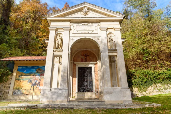 Varese Lombardiet Italien November 2021 Kapellet Rosenkransen Vägen Till Det — Stockfoto