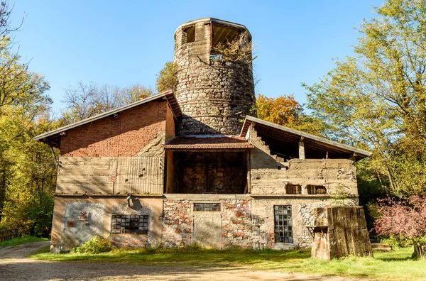 Uitzicht Het Fornaci Ibis Van Cunardo Buiten Museum Provincie Varese — Stockfoto