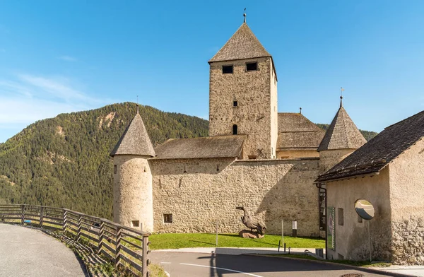 Vista Castel Tor San Martino Badia Val Badia Província Bolzano — Fotografia de Stock