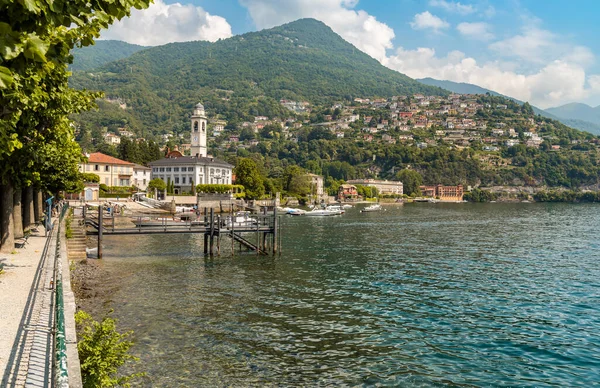 Cernobbio Como Włochy Czerwca 2022 Nad Jeziorem Cernobbio Popularnym Ośrodkiem — Zdjęcie stockowe
