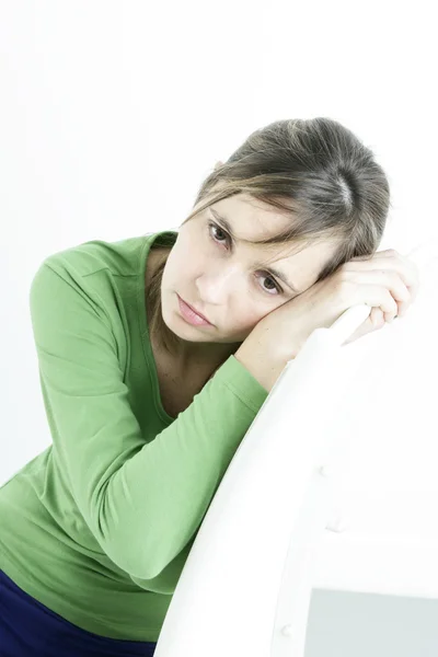 DEPRESSED WOMAN — Stock Photo, Image