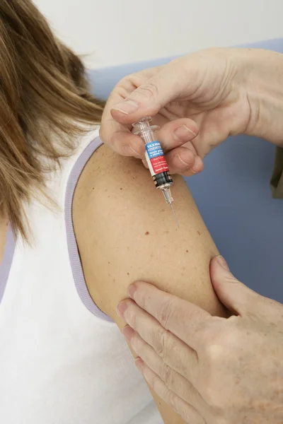 Vaccin mot influensa — Stockfoto
