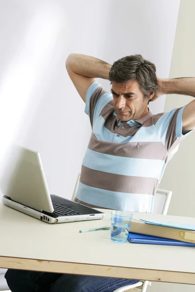 TIRED MAN — Stock Photo, Image